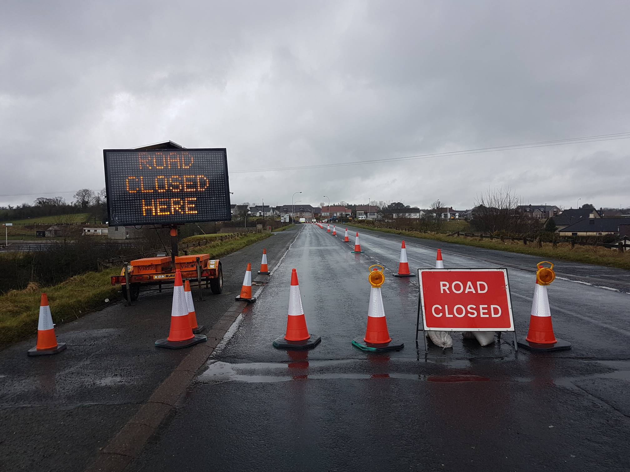 Residents insist 'road closed' message still not getting through to