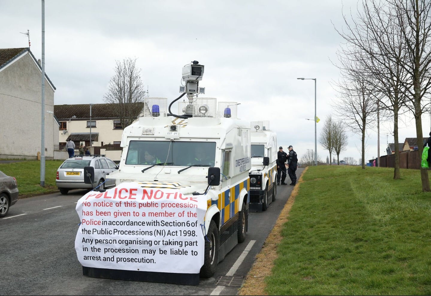 police protest