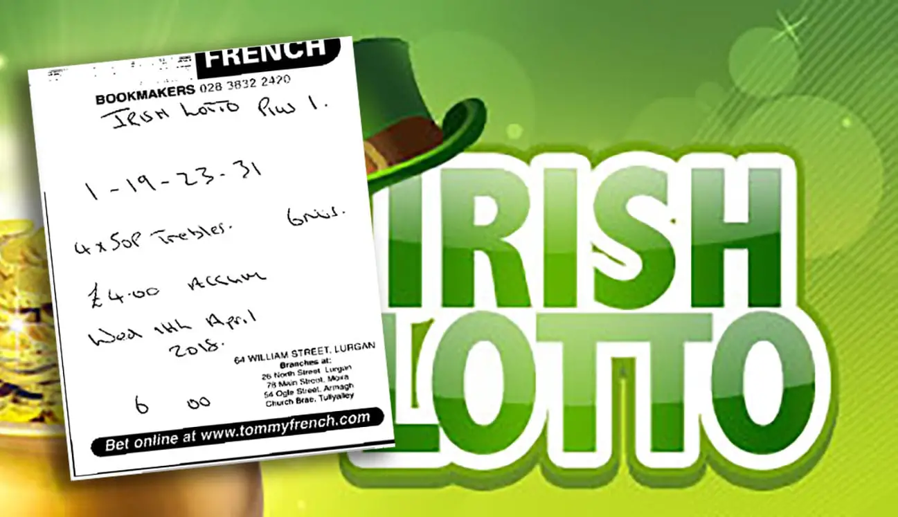 Irish lotto deals bet