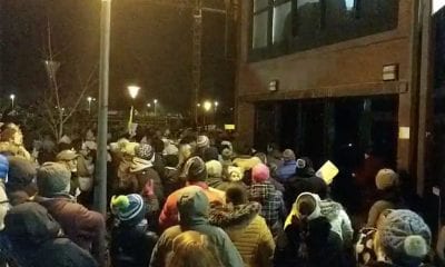 Craigavon Civic Centre protest
