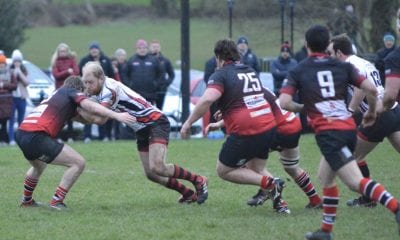 Neil Faloon scores City of Armagh try