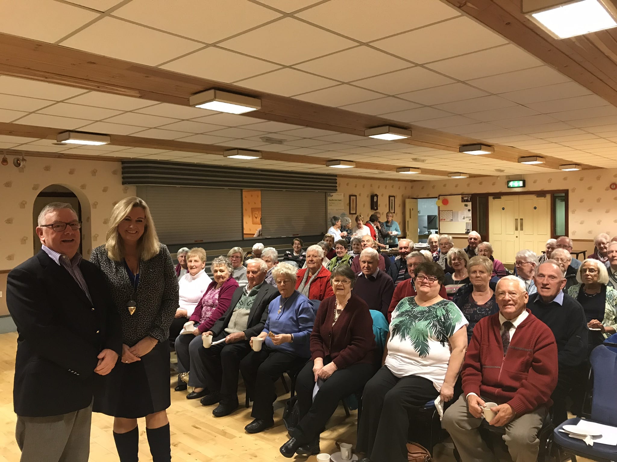 Hartford Friendship Club hosted Jo-Anne Dobson, Kidney Care UK Northern Ireland Ambassador