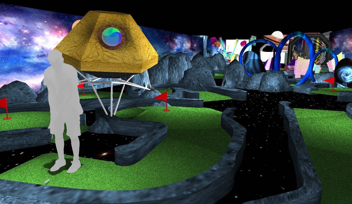 Captain Green's Space Adventure Golf