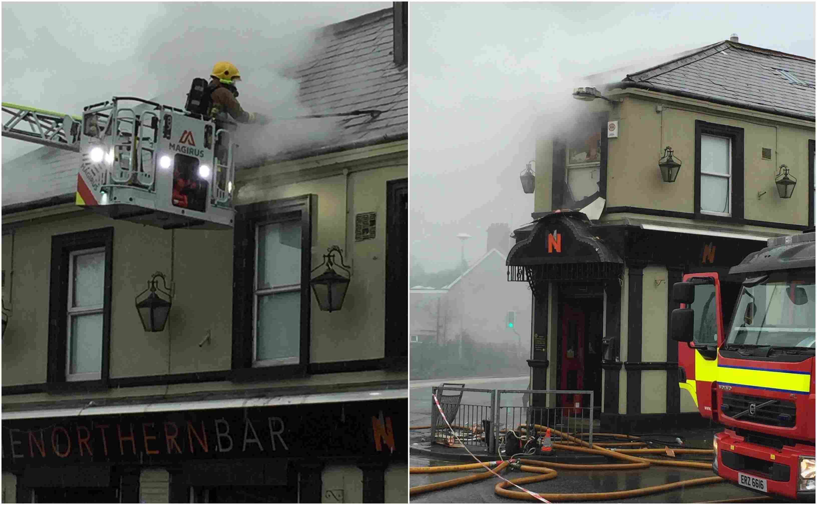 Northern Bar fire in Armagh