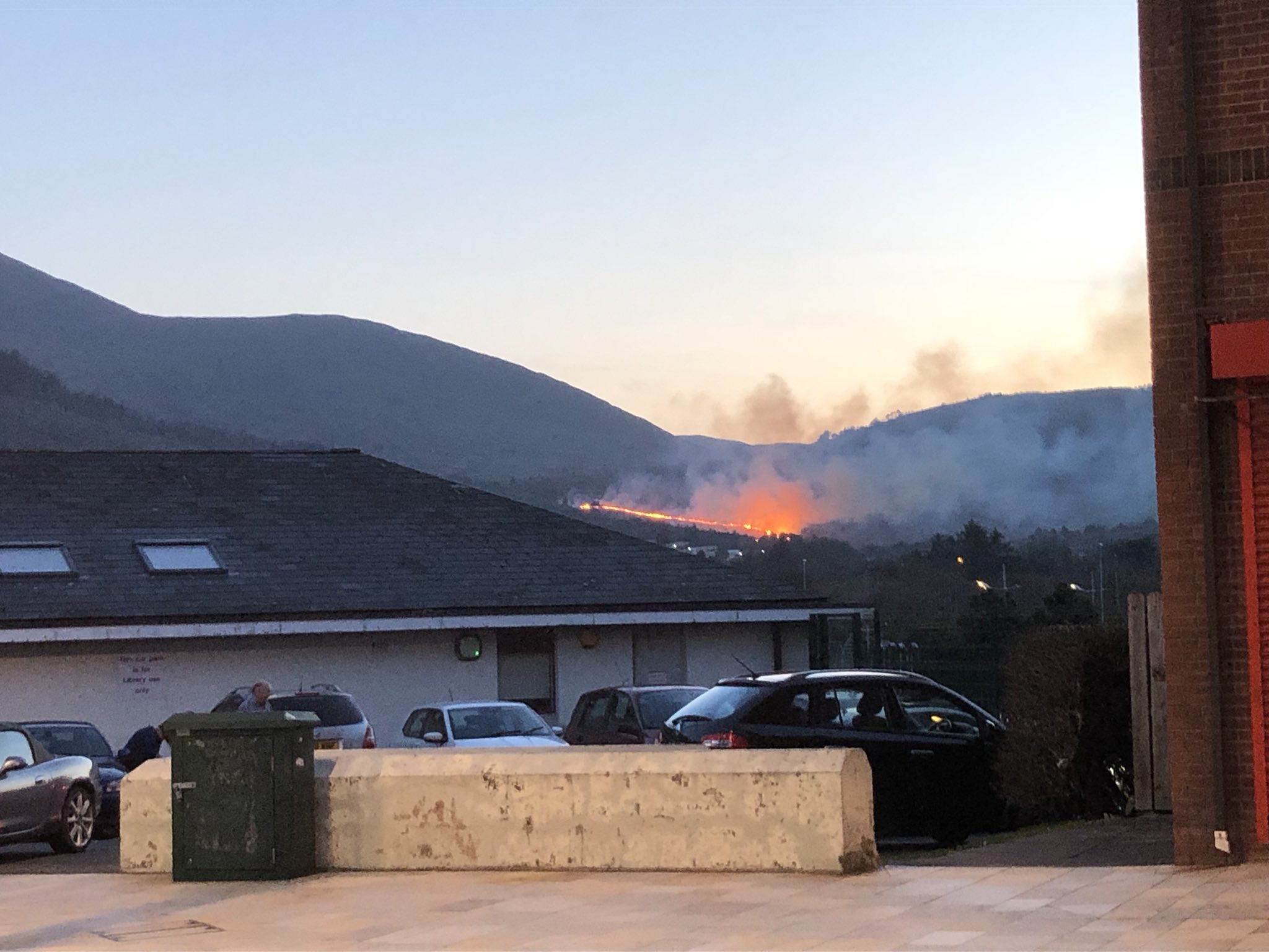 Mournes fire