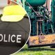 Police farm tractor