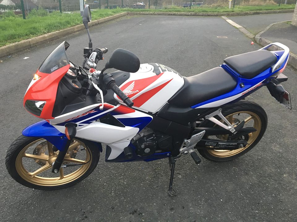 Robert Smith motorbike stolen Tandragee