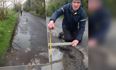 Terry Hearty botched pothole