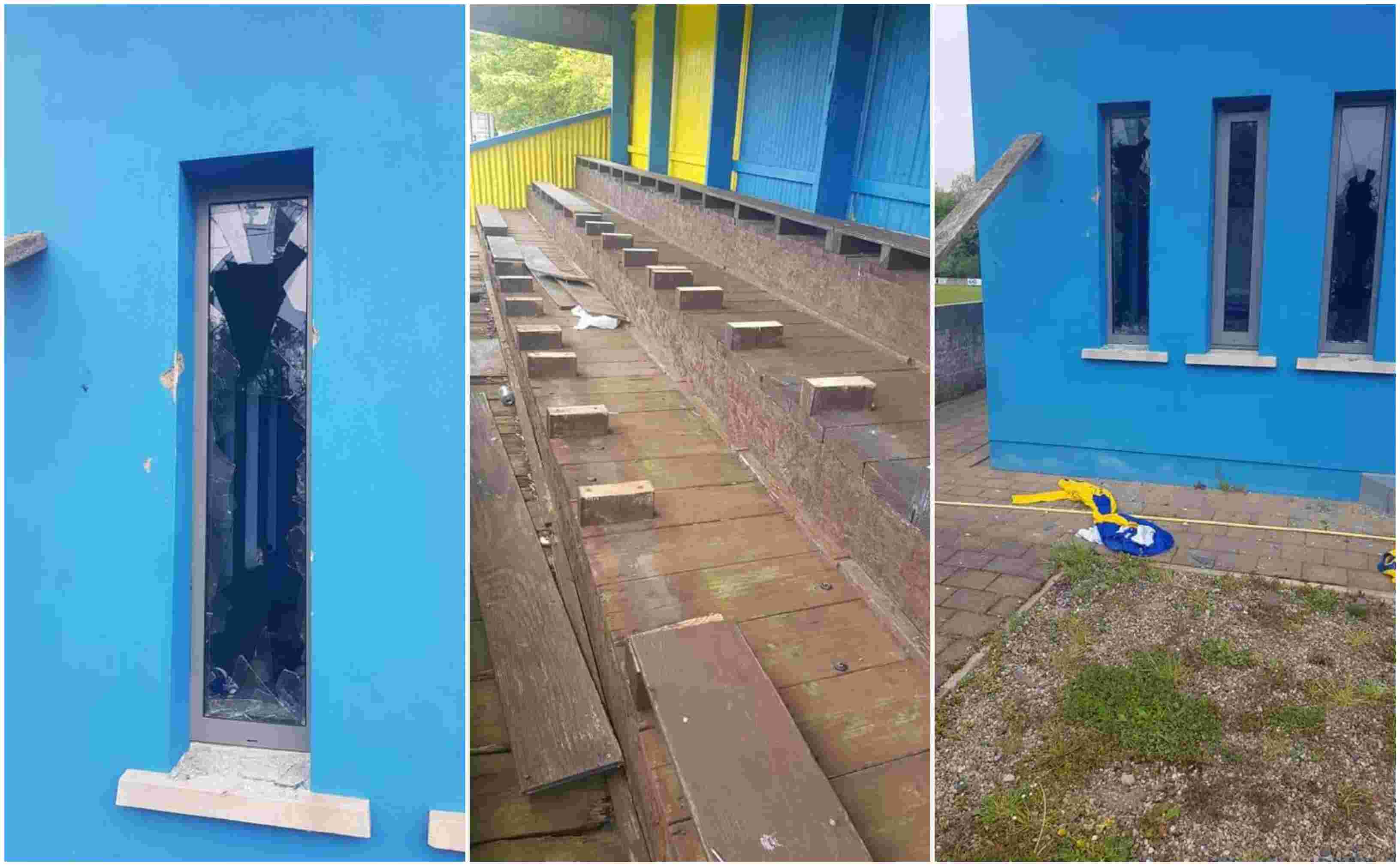 AFC Craigavon vandalised