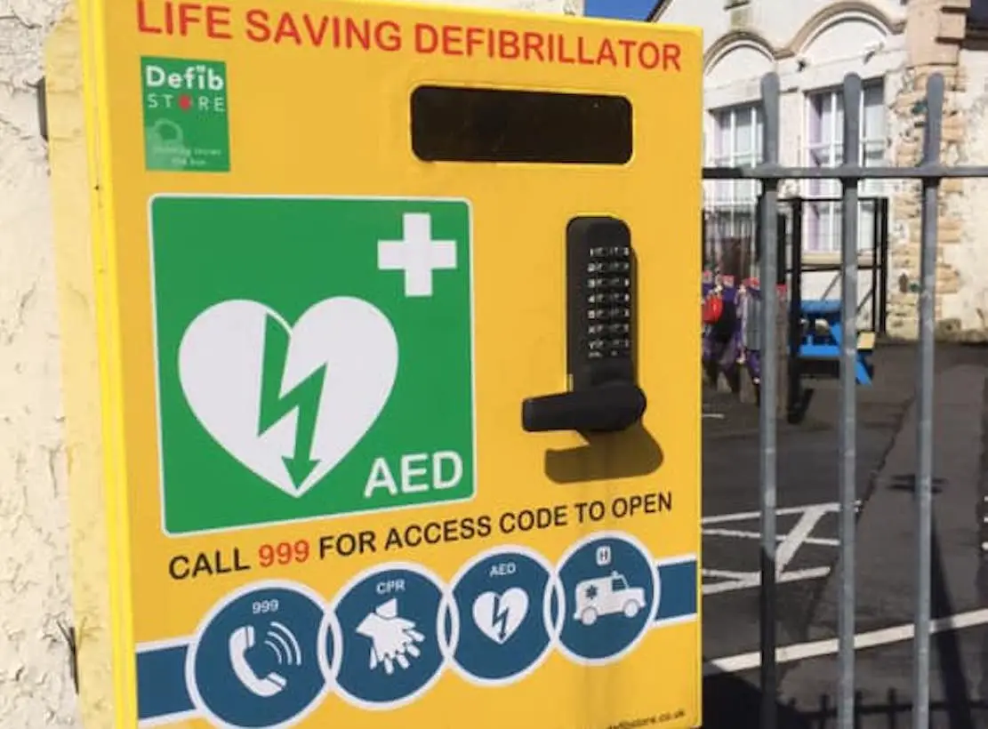 Darkley missing defibrillator