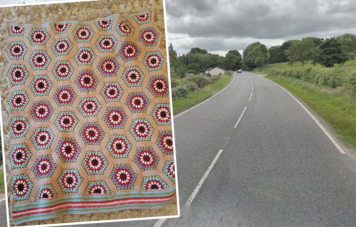 Moy Road blanket cycling