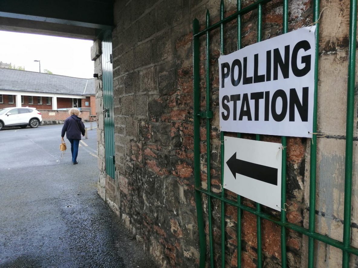 Polling station local elections