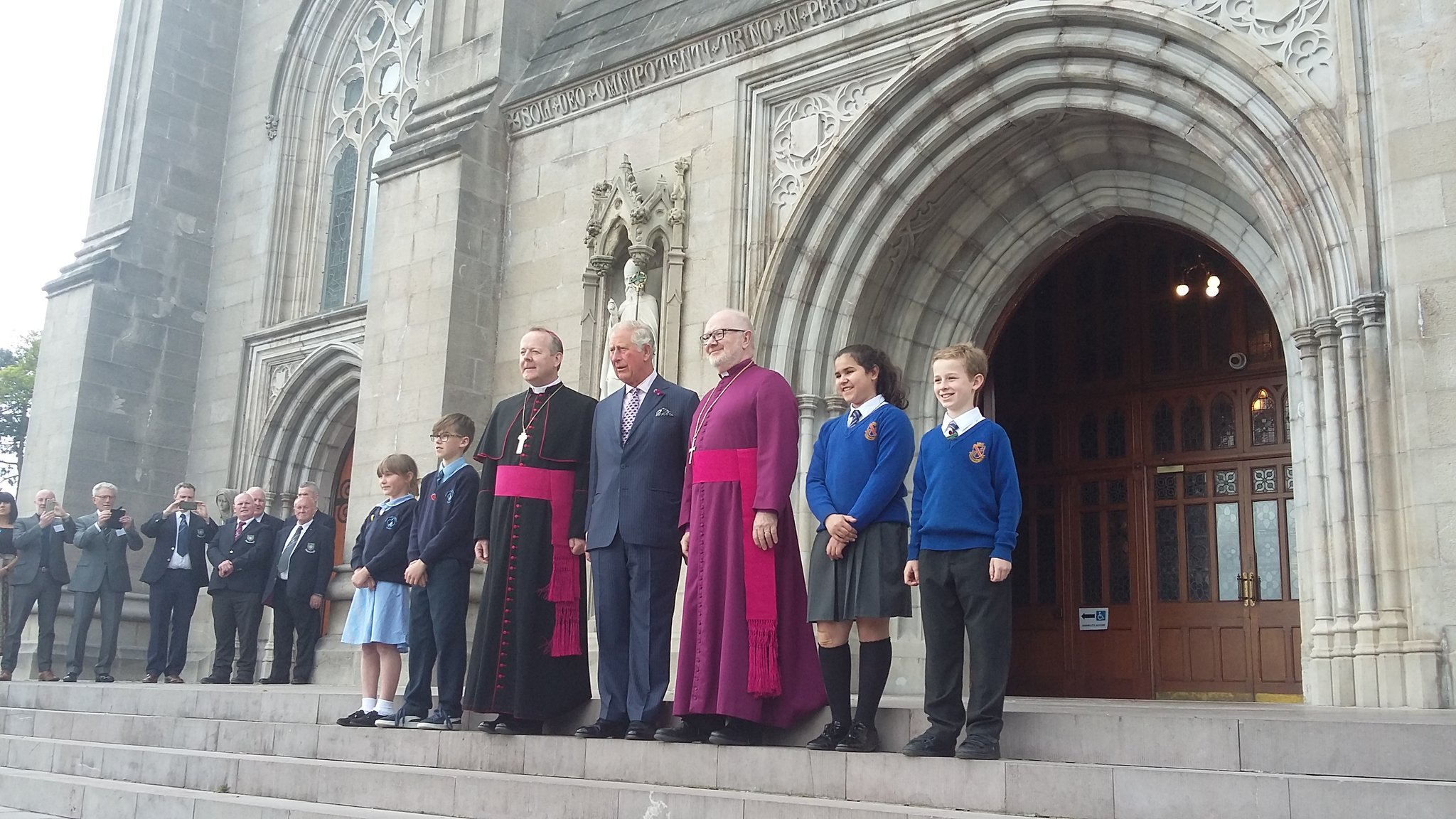 Prince Charles visits Armagh