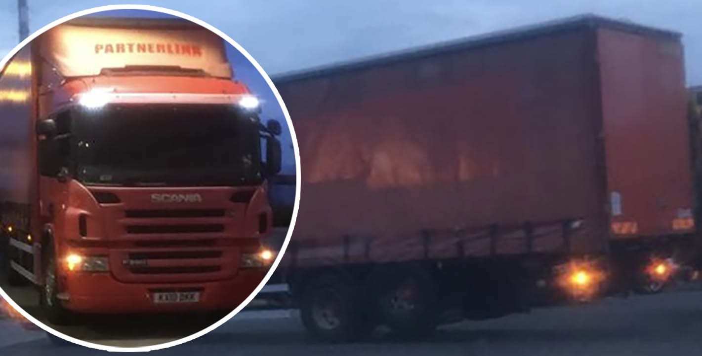 Stolen lorry Armagh