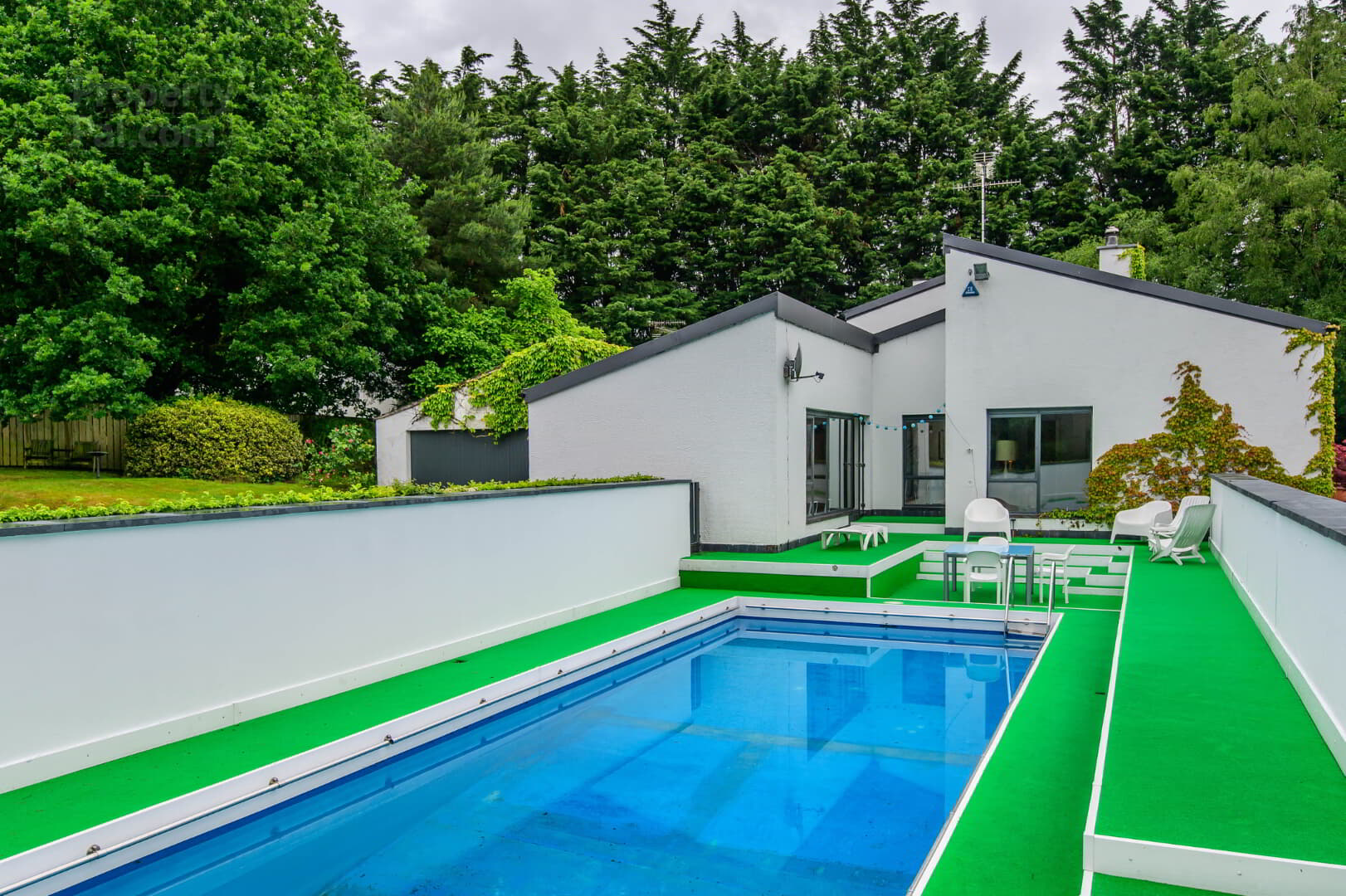 Donnydeade property with swimming pool and landscaped gardens on Old Moy Road Dungannon