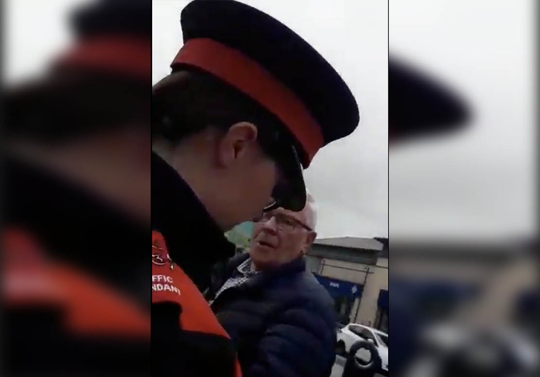 Traffic warden abuse Portadown