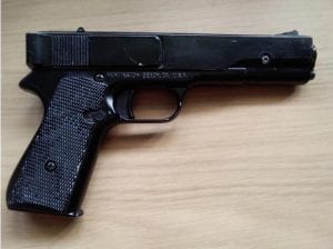 armagh accused possession firearm imitation crown court face man comments