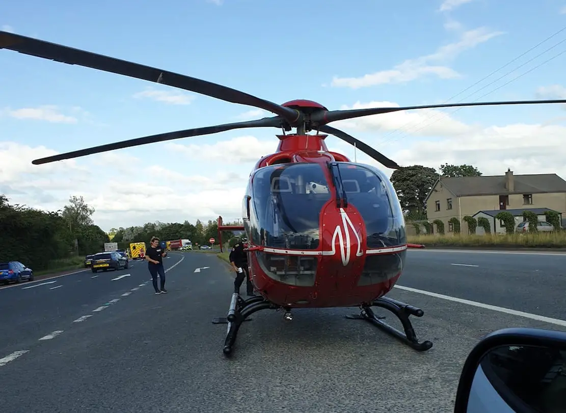 Cyclist in serious condition in hospital after being ...