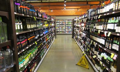 Alcohol aisle
