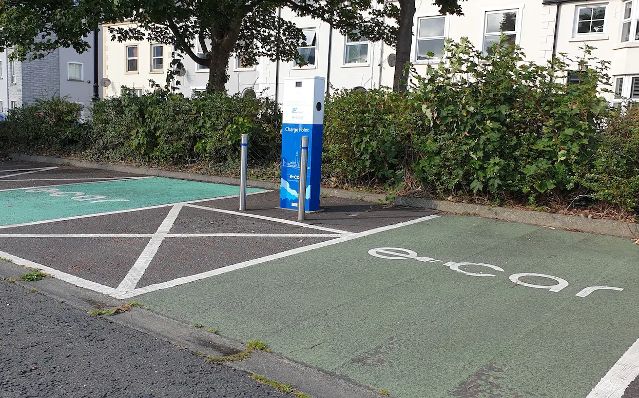 Electric car charging point Warrenpoint