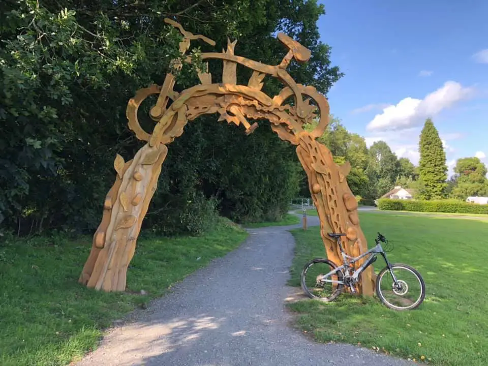 Gosford Forest Park bike trail