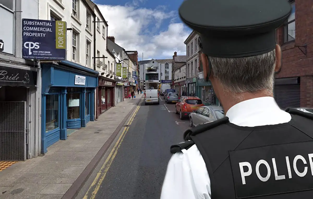 PSNI Thomas Street Armagh