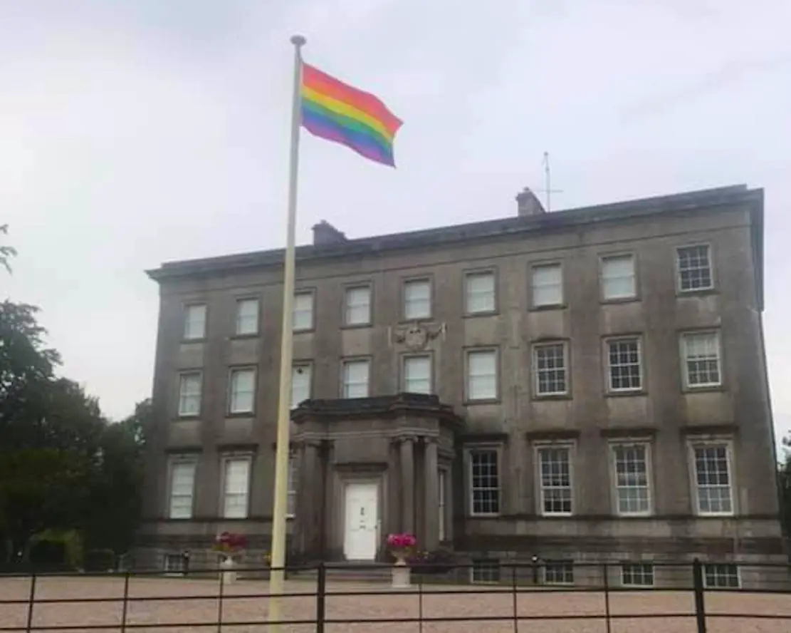 Pride flag Armagh