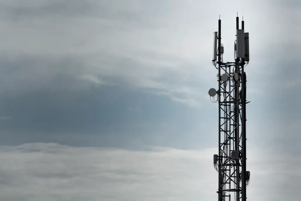 Transmitter tower mast