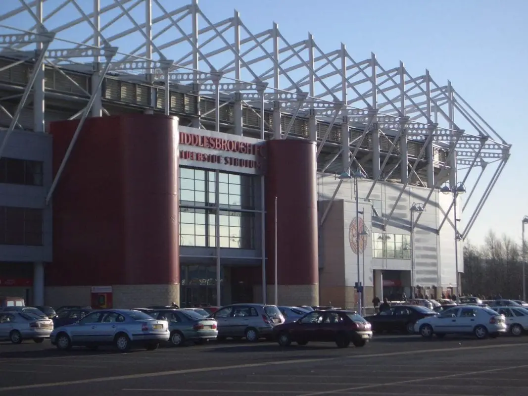 Riverside Stadium, Middlesborough