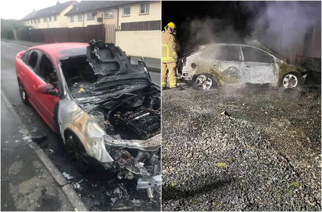 Car fires Newry and Bessbrook