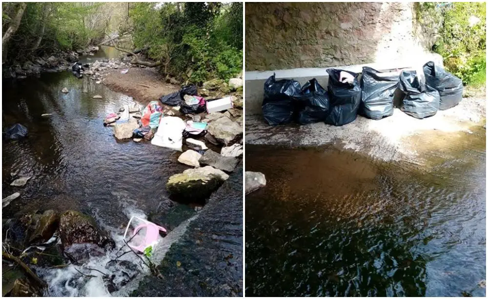 Callan river dumping