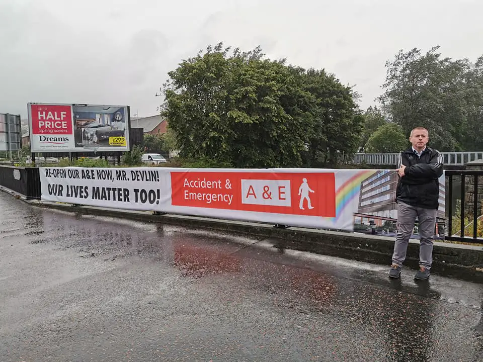 Our Lives Matter Too banners