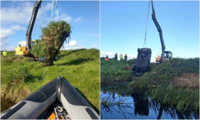 Cars removed from River Bann