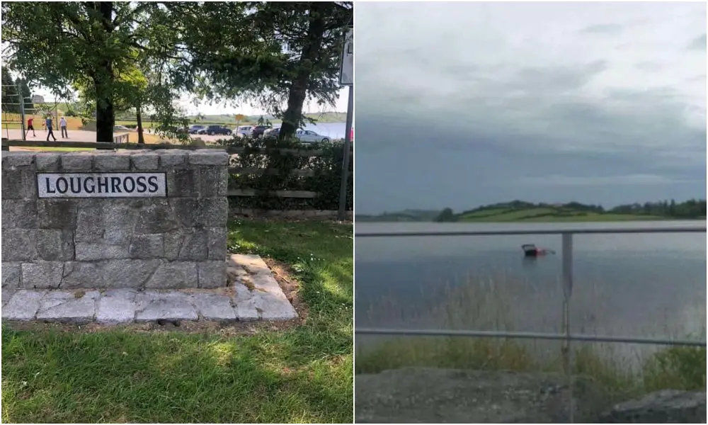 Lough Ross car submerged