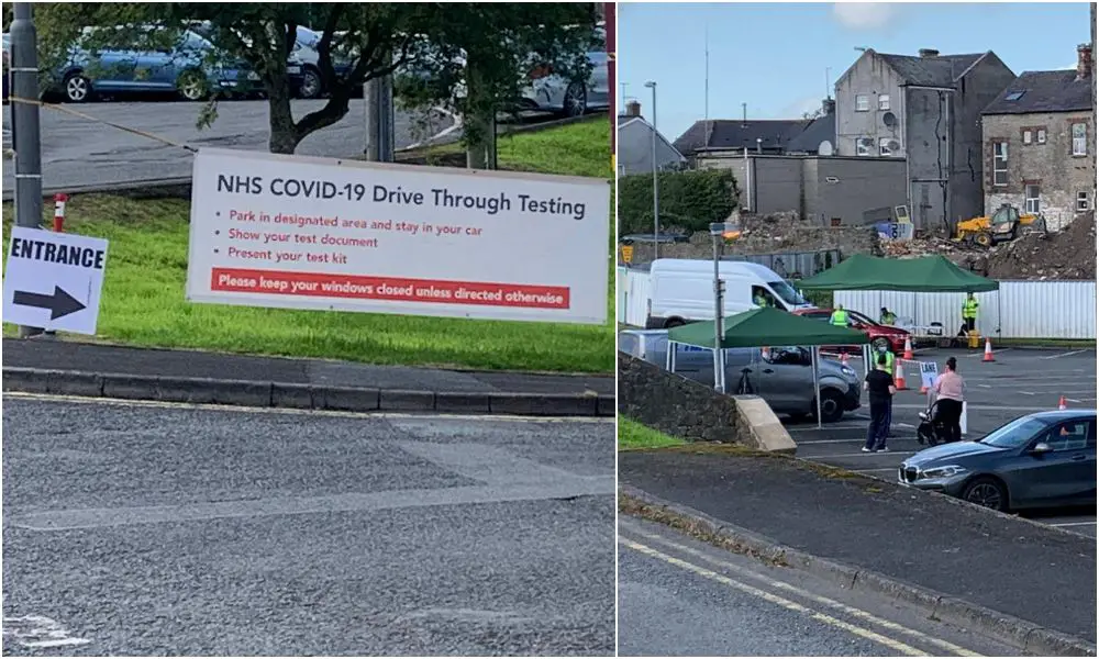 Armagh Covid test facility