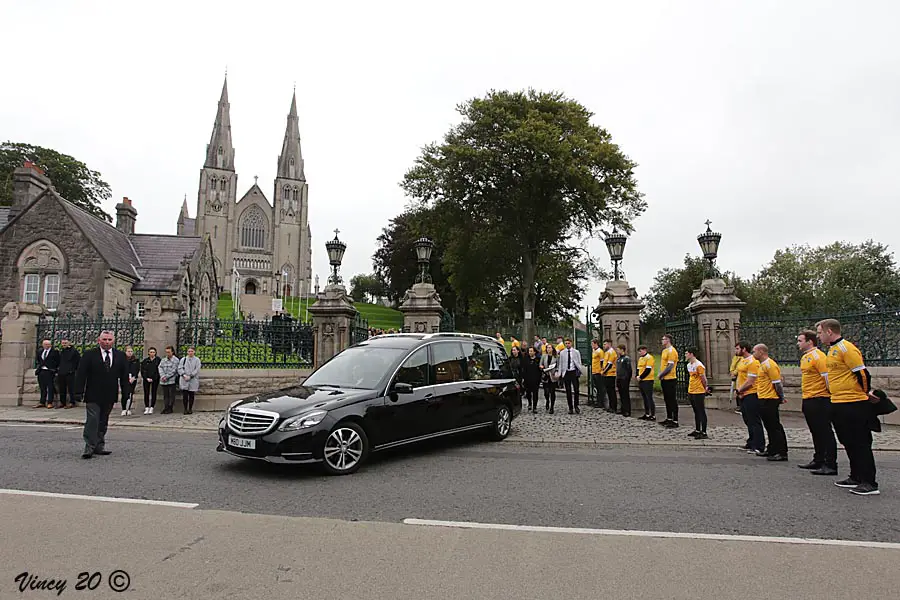 Gerard Devlin funeral