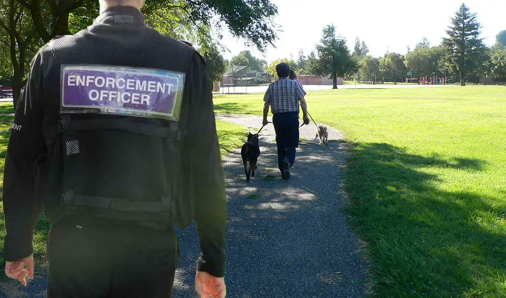 Enforcement dog fouling