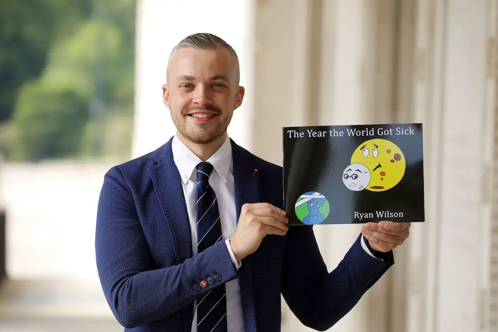 Lurgan classroom assistant and children's author Ryan Wilson