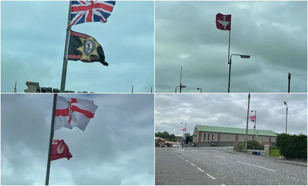 Markethill flags