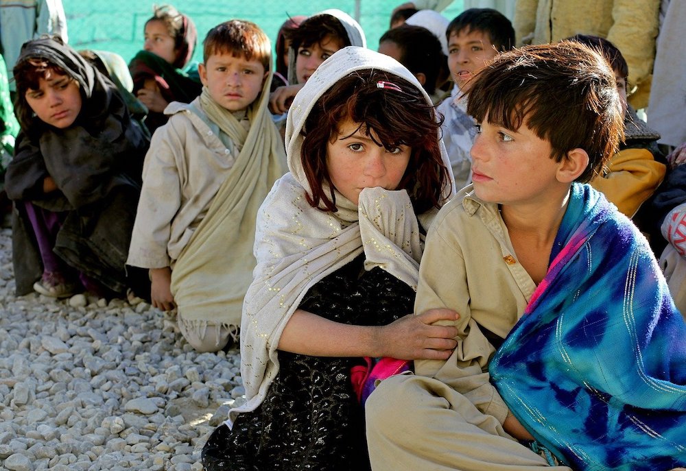 Afghan children