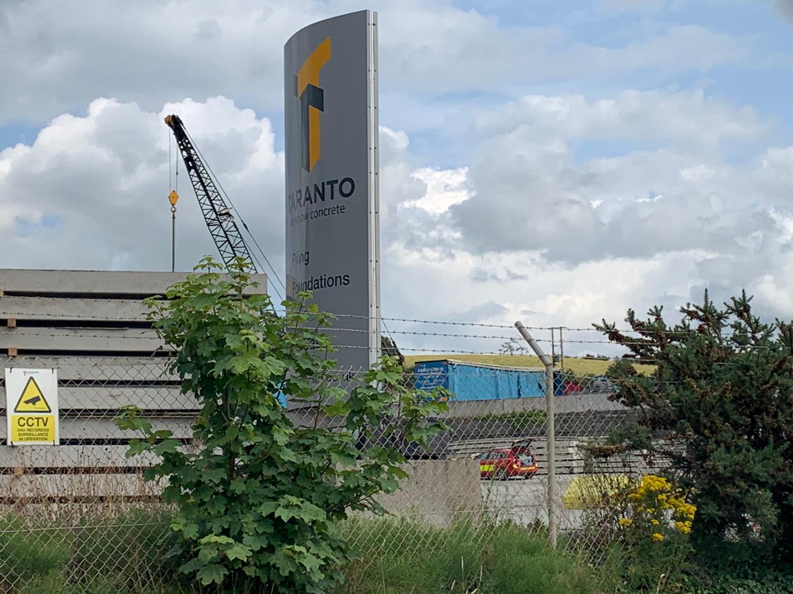 Taranto concrete factory in Tandragee