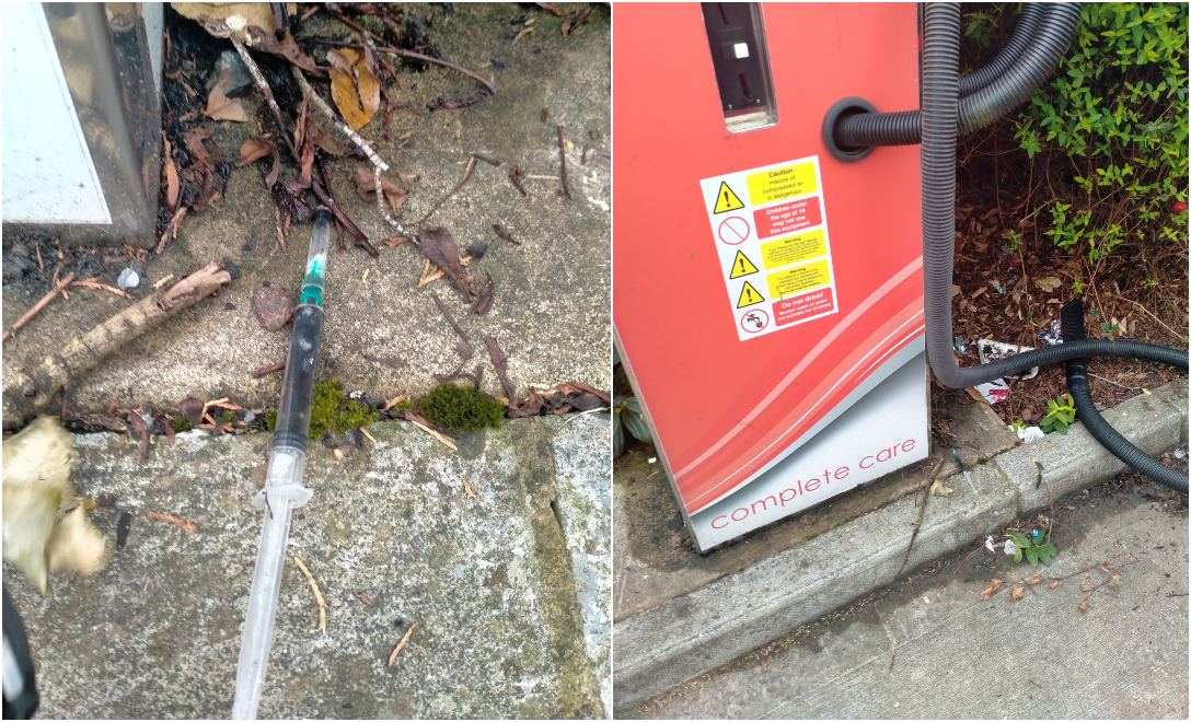 Syringe found in Armagh area