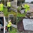 New boundary stone for Derrybeg and Lisdrumgullion