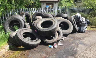 The birches tyre dumping