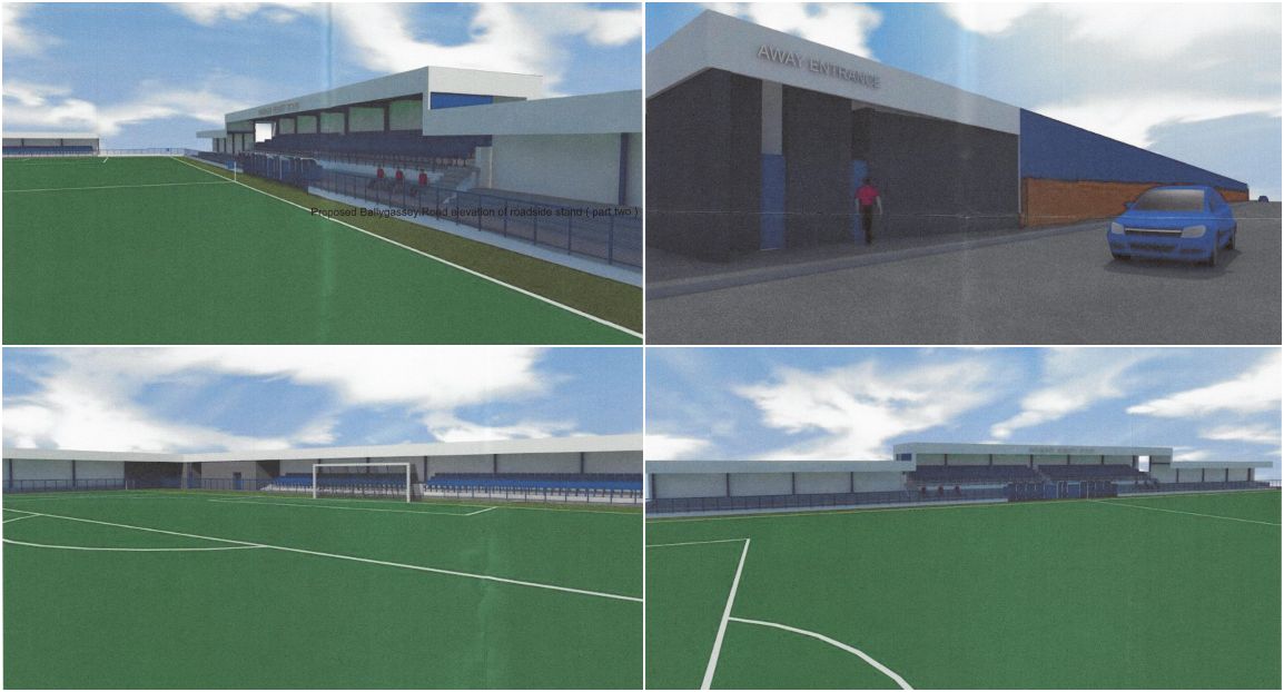 Loughgall FC stadium plans