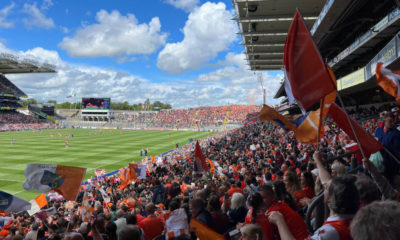 Armagh GAA fans in Croke Park