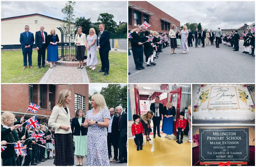 Millington primary school Portadown opening