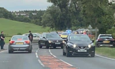 Killylea Road in Armagh crash RTC