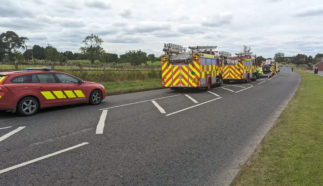 Monbrief East Craigavon collision RTC