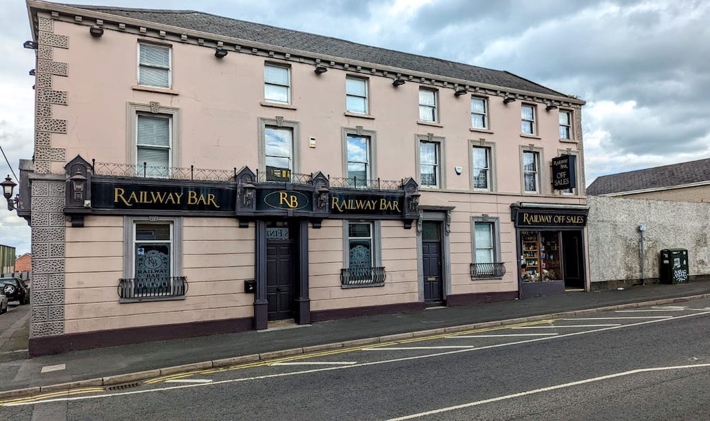 The Railway Bar, William Street Lurgan